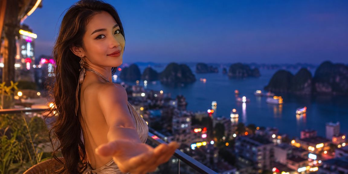 Người dùng tận hưởng giải trí có trách nhiệm tại Hạ Long Bay với sự cân bằng cuộc sống