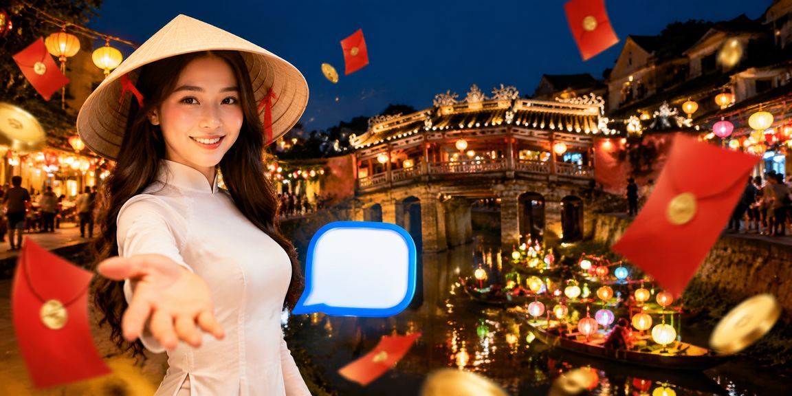 Bao lì xì đỏ mừng tiền thưởng dịp lễ tại Hội An – không khí lễ hội và ưu đãi đặc biệt